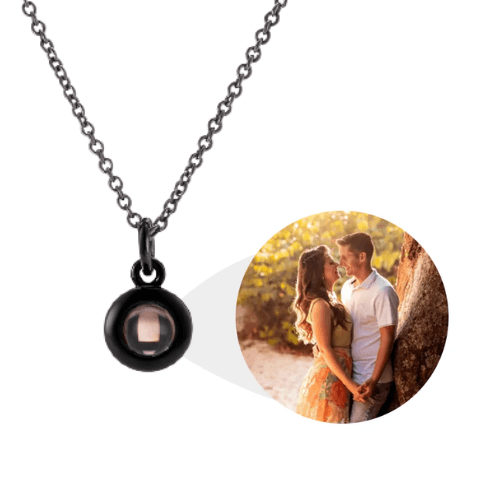 Colar Pingo de Amor - Foto Personalizável