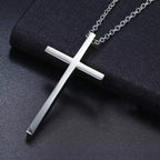 Colar Cruz & Carta Para O Meu Homem