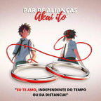 Par de Alianças Akai Ito