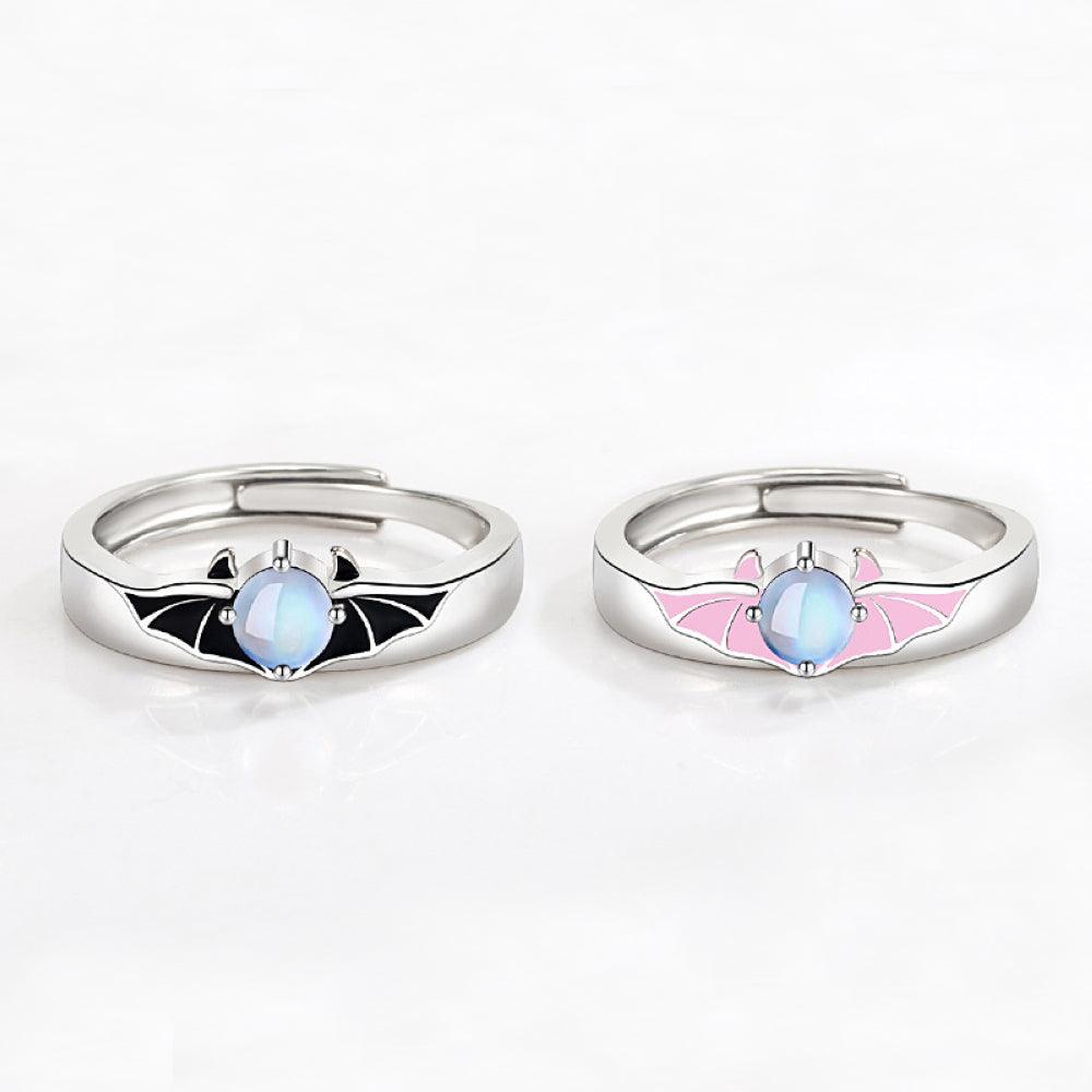 Par de Alianças Demon Lovers