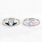 Par de Alianças Demon Lovers