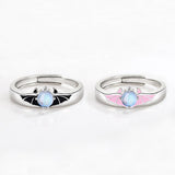 Par de Alianças Demon Lovers