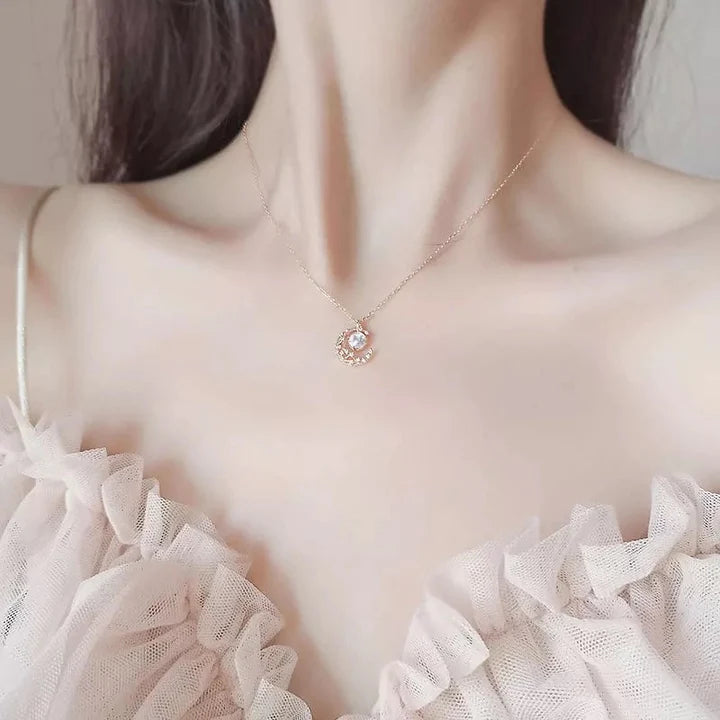 Colar Lua de Cristal