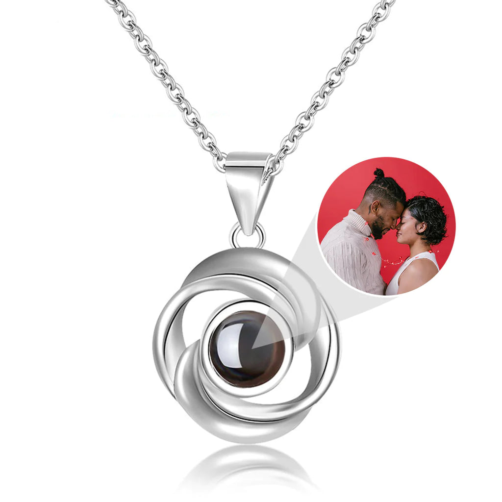 Colar Spiral - Foto Personalizável