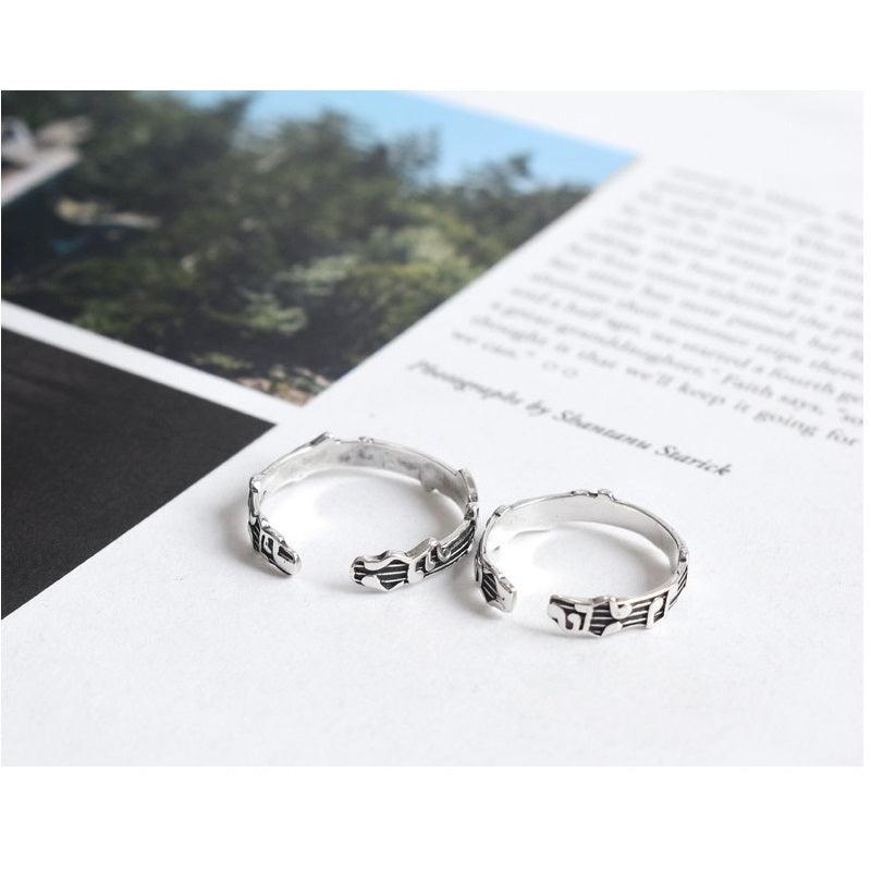 Par de Alianças Musical Life