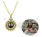 Colar Sol de Amor - Foto Personalizável