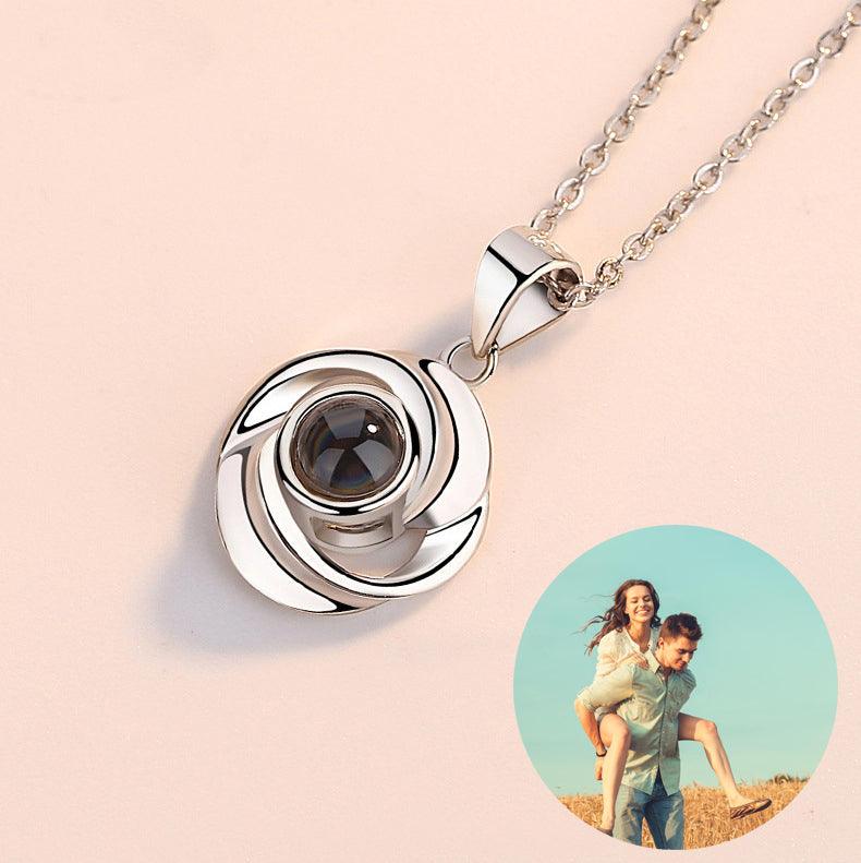 Colar Spiral - Foto Personalizável