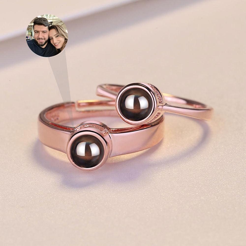 Par de Alianças Photo Lovers - Foto Personalizável
