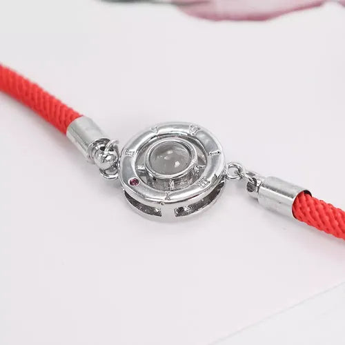 Par de Pulseiras EU TE AMO em 100 Idiomas