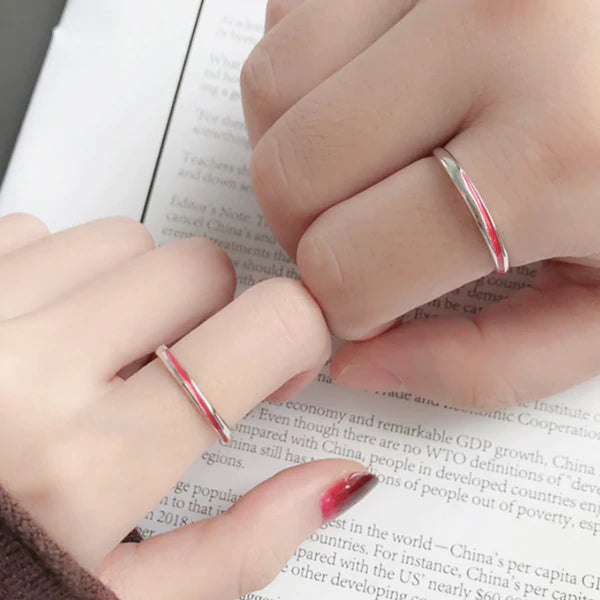 Par de Alianças Akai Ito