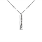 Par de Colares Barra Lovers - Escrita Personalizável