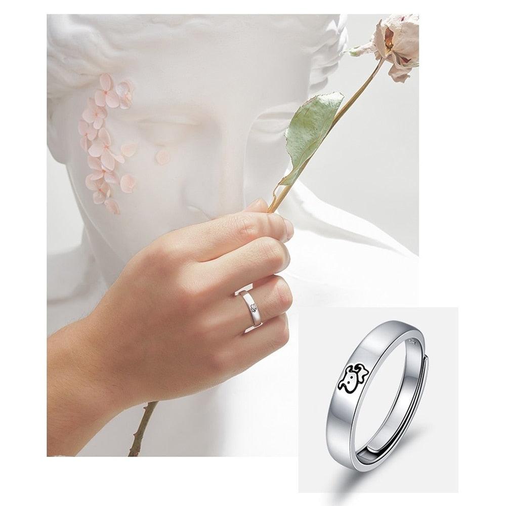 Par de Alianças Doguinho