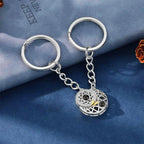 Chaveiro Sol e Lua - Foto Personalizável