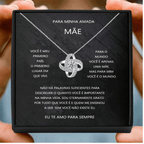 Colar Infinity & Carta Para Minha Amada Mãe