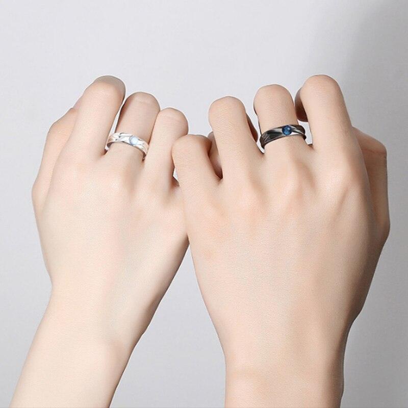 Par de Alianças Luz e Escuridão