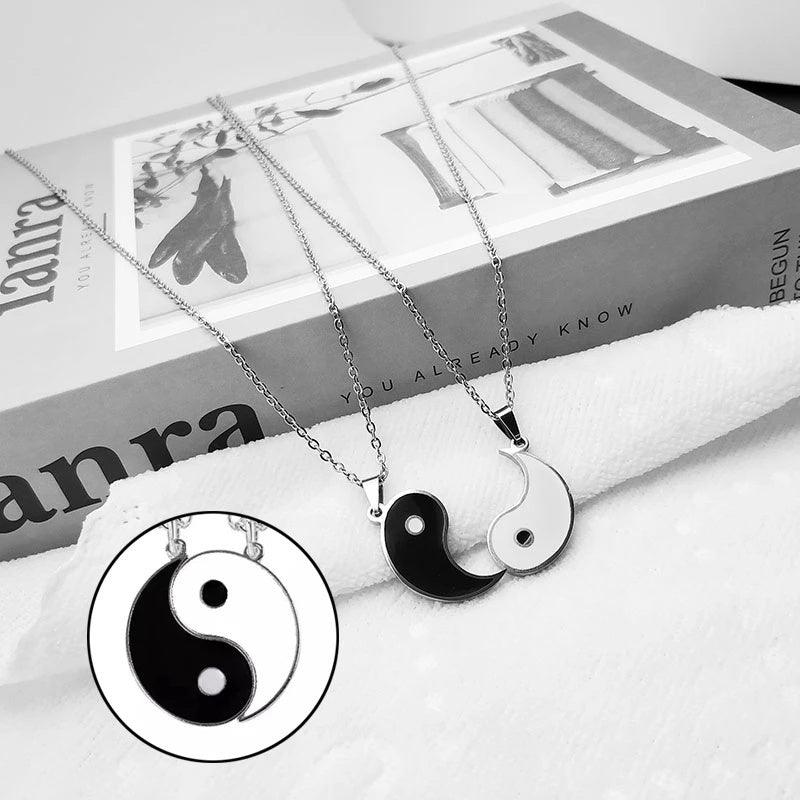 Par de Colares Yin Yang
