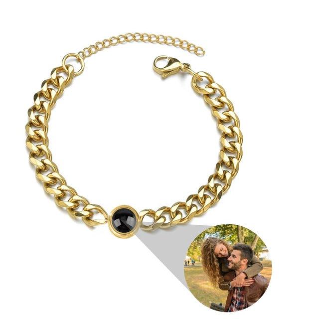 Pulseira Amor Infinito - Foto Personalizável