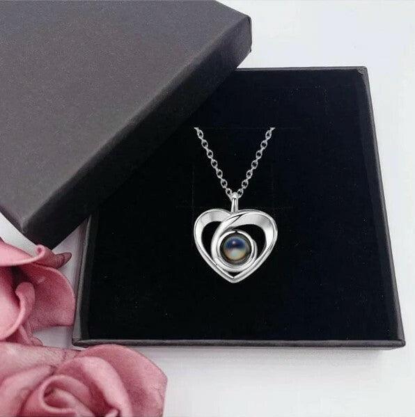 Colar Momentos Eternos Heart - Foto Personalizável