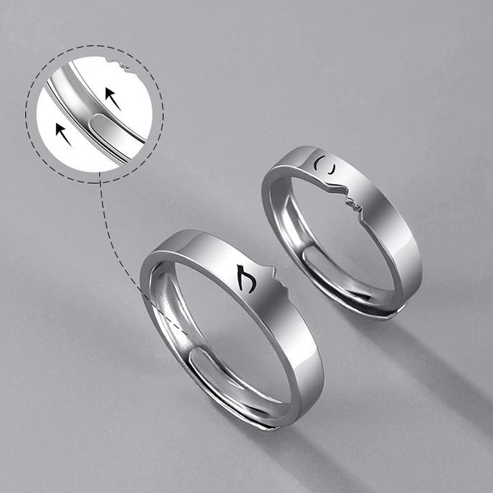 Par de Alianças Beijo Eterno