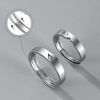 Par de Alianças Beijo Eterno