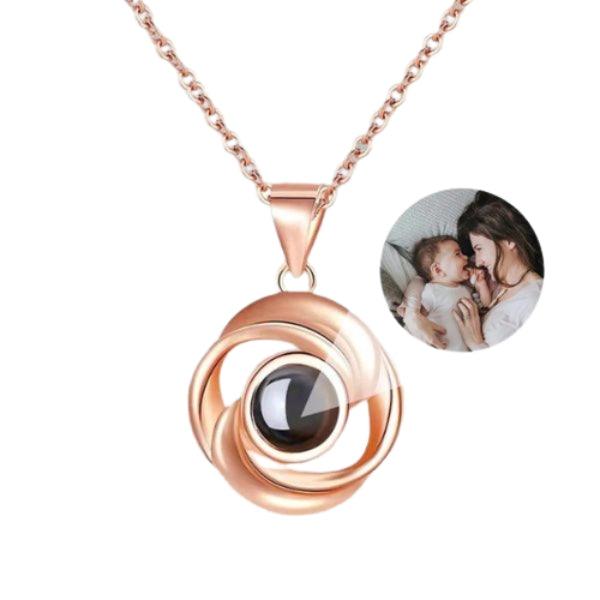 Colar Spiral - Foto Personalizável