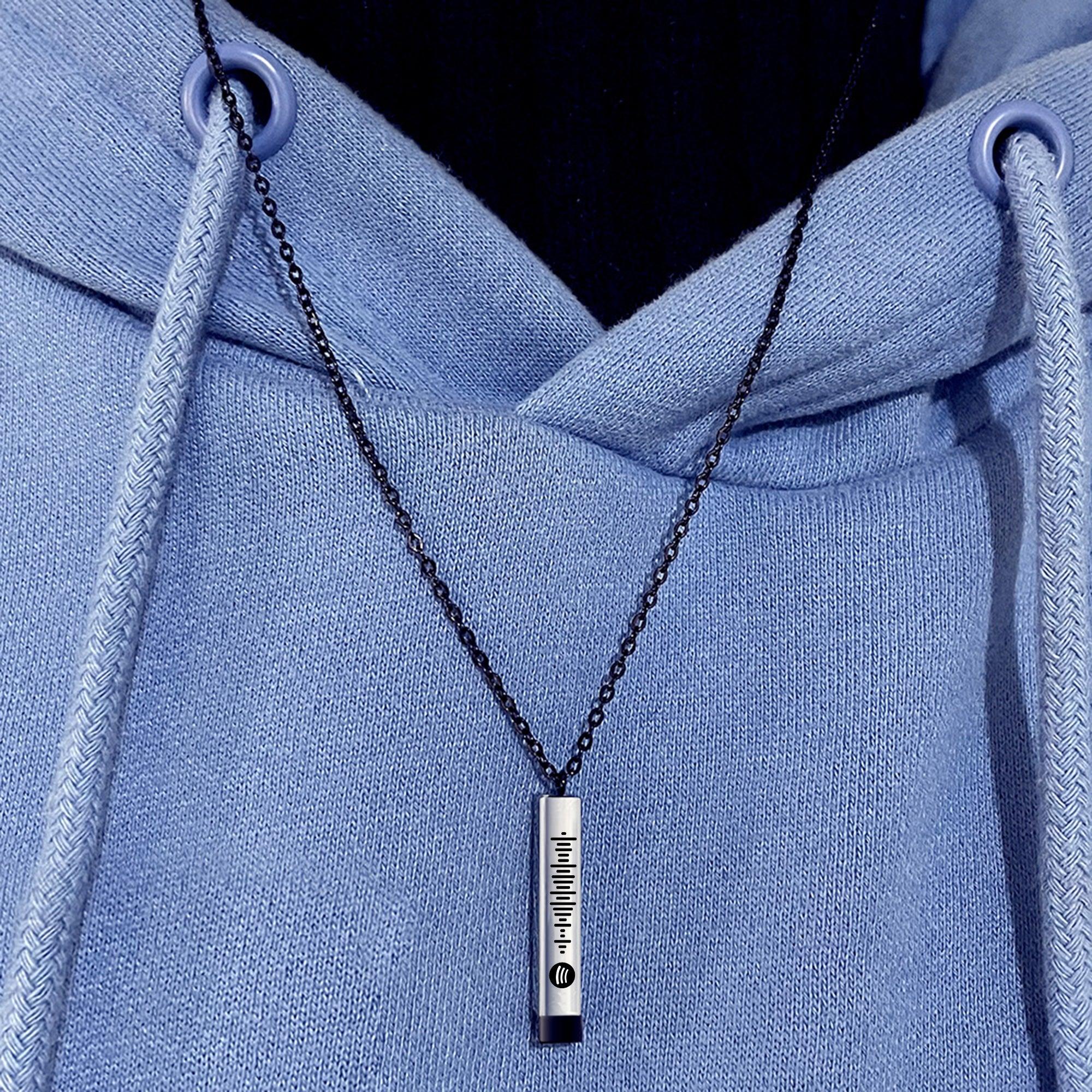 Colar Barra Switch - Escrita e Música/playlist Personalizável