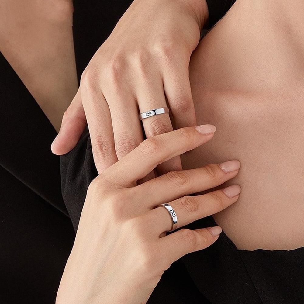 Par de Alianças Doguinho