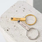 Chaveiro Barra Memories - Foto e Escrita Personalizável