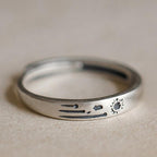 Par de Alianças Solar & Lunar