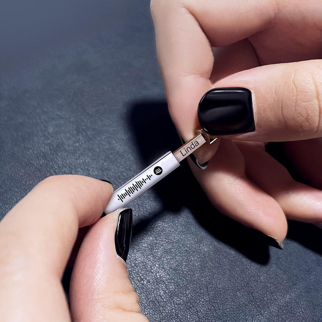 Colar Barra Switch - Escrita e Música/playlist Personalizável