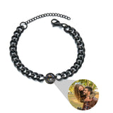 Pulseira Amor Infinito - Foto Personalizável