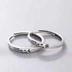 Par de Alianças Solar & Lunar