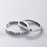 Par de Alianças Solar & Lunar