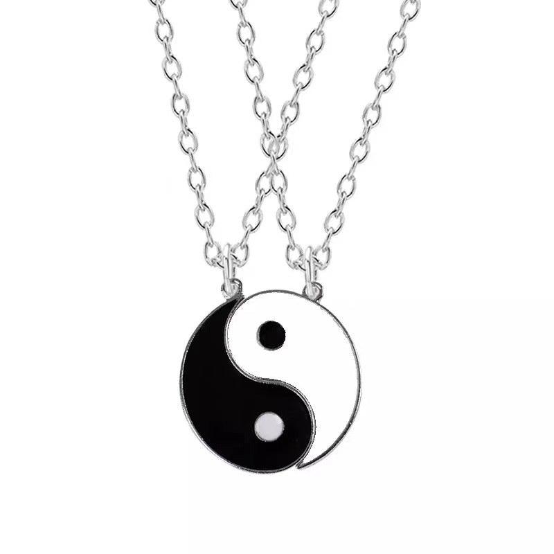Par de Colares Yin Yang