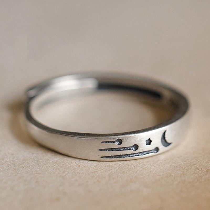 Par de Alianças Solar & Lunar