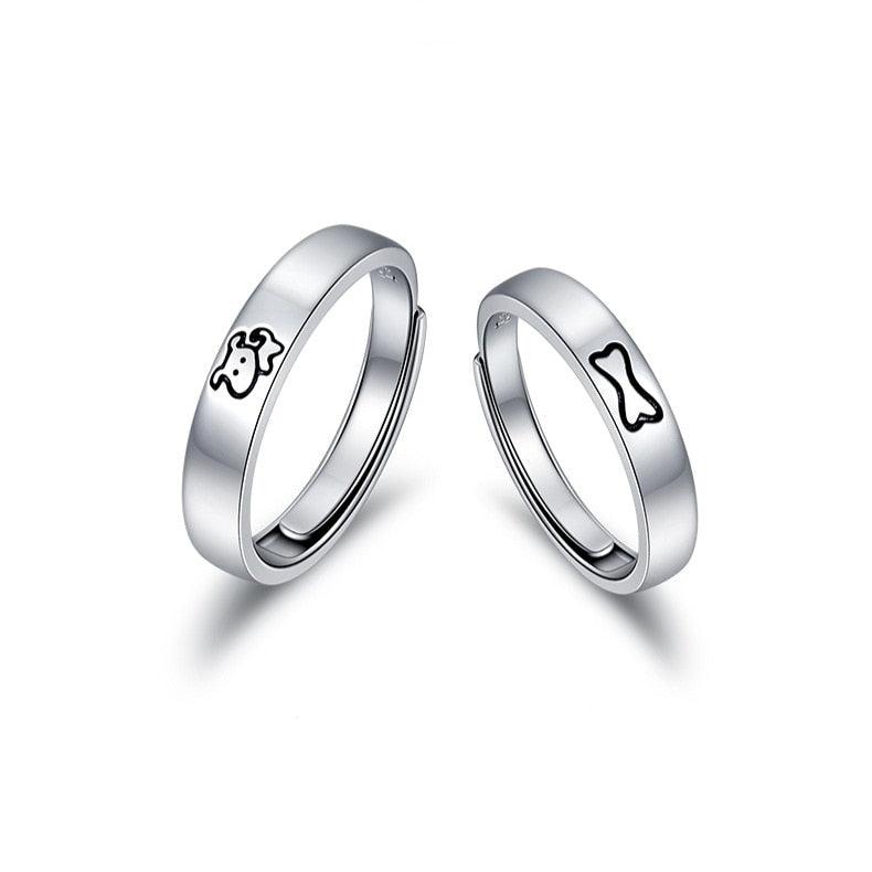 Par de Alianças Doguinho
