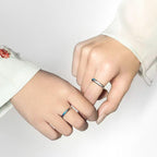 Par de Alianças Sonhos de Esmeralda Premium