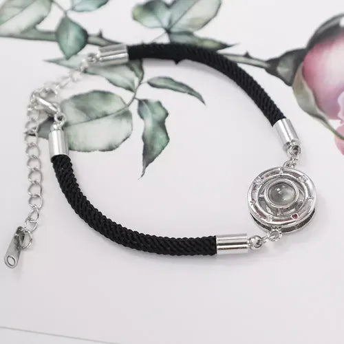 Par de Pulseiras EU TE AMO em 100 Idiomas