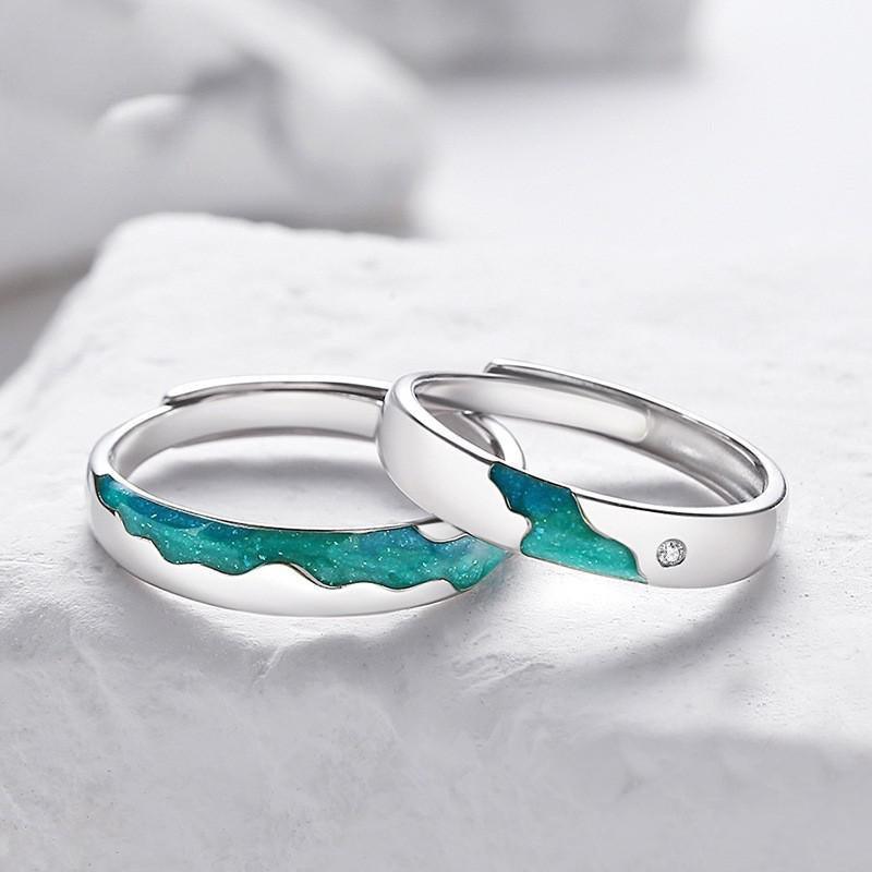 Par de Alianças Aurora Eterna