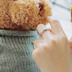 Par de Alianças Nebulosa do Amor Premium