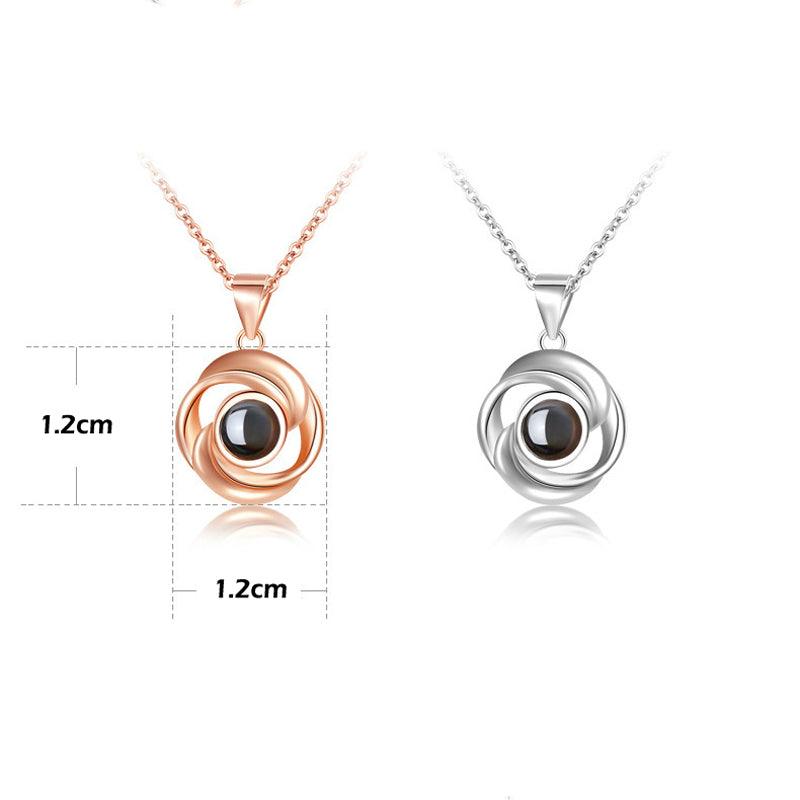 Colar Spiral - Foto Personalizável