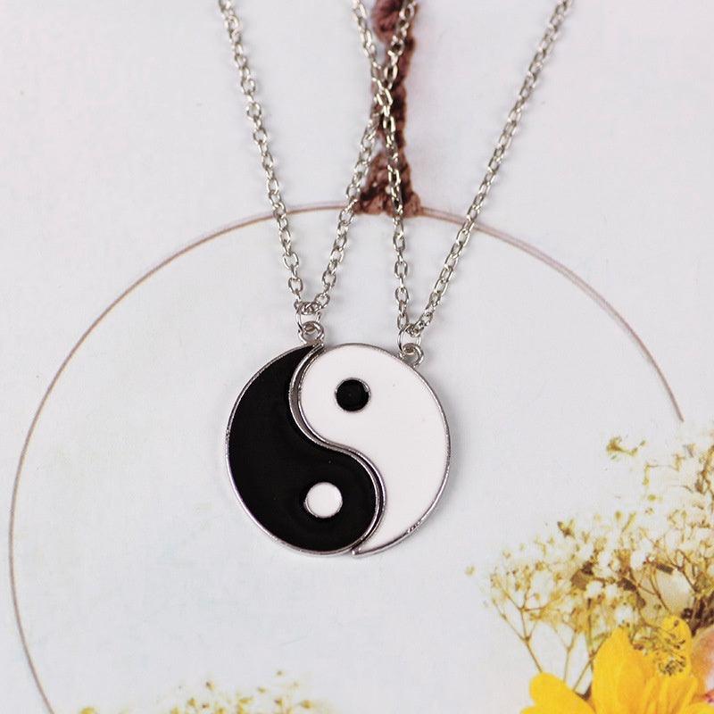 Par de Colares Yin Yang