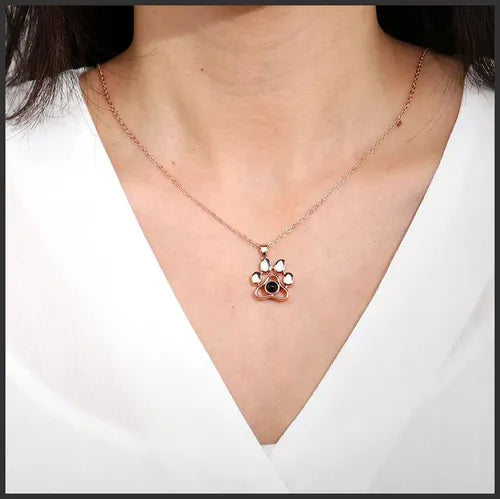 Colar Patinhas Eternas - Foto Personalizável