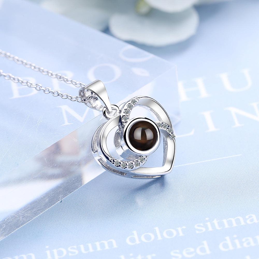 Colar Momentos Eternos Zircon - Foto Personalizável