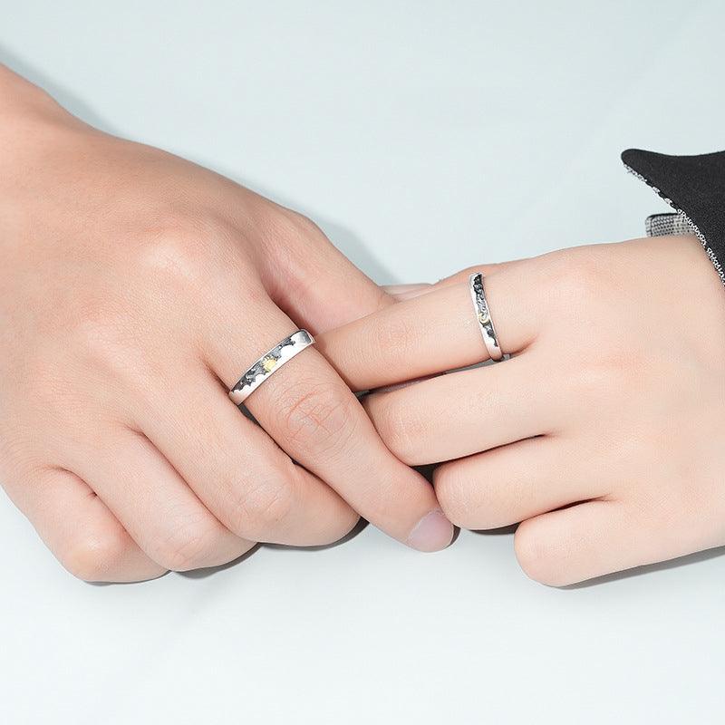 Par de Alianças Dias e Noites