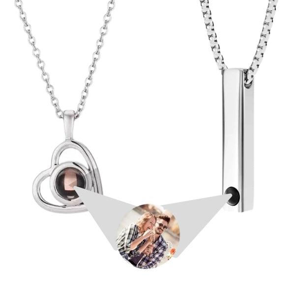 Kit Casal Momentos Eternos + Barra Memories - Foto Personalizável