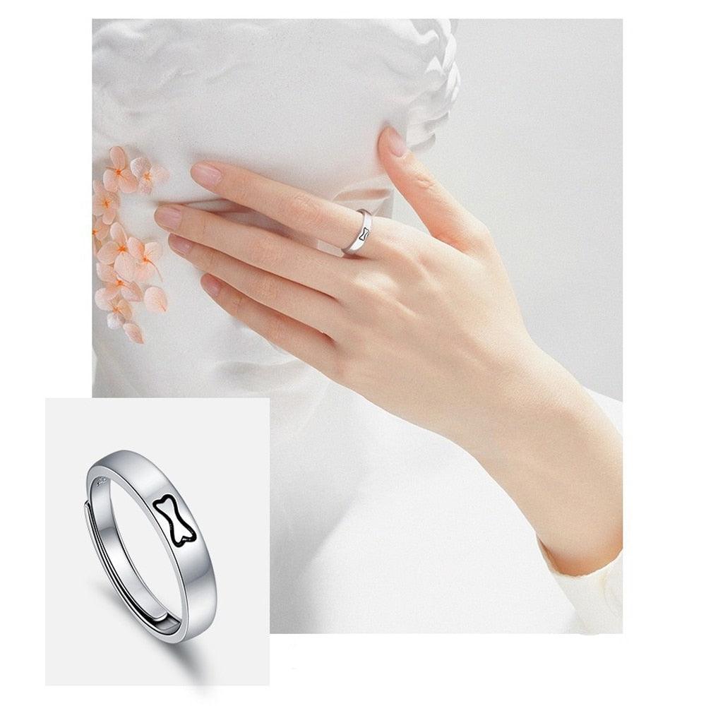 Par de Alianças Doguinho