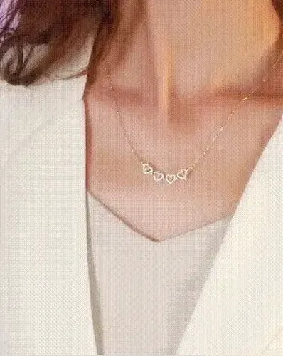 Colar Luxury Rosé (2 em 1)