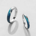 Par de Alianças Sonhos de Esmeralda Premium