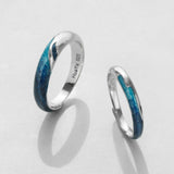 Par de Alianças Sonhos de Esmeralda Premium